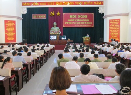 Kon Tum Quán triệt và triển khai thực hiện Quyết định của Bộ Chính trị